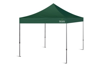 Namiot handlowy 300 x 300 cm zielony