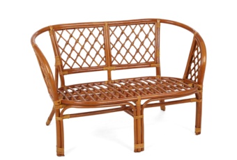 Meble ogrodowe rattanowe Bahama Orange / Brown 3+1