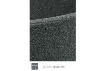 Donica ogrodowa Latia Round High Granite Graphite 47 l