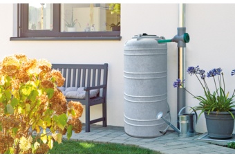 Zbiornik na deszczówkę MPI Grande 2000 l granitowy Zbiornik na deszczówkę MPI Grande 2000 l granitowy