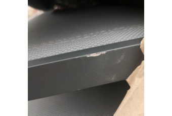 Leżak ogrodowy aluminiowy Ibiza szary II gat. Leżak ogrodowy aluminiowy Ibiza Grey / Window Grey II. gatunek