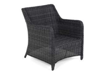 Narożny zestaw mebli ogrodowych prawy California Grey / Grey Melange