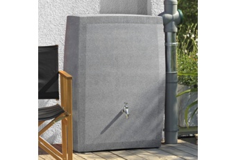 Zbiornik na deszczówkę MPI Noblesse 275 l - granit - na wodę deszczową Zbiornik na deszczówkę MPI Noblesse 275 l granitowy