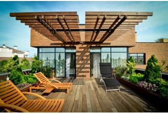 Leżak ogrodowy metalowy Summer Silver / Black