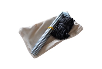 Namiot handlowy 250 x 250 cm granatowy