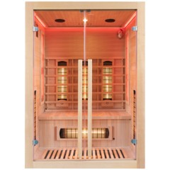 Sauna infrared EA3RS-X Natural z panelami solnymi