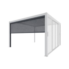 Roleta elektryczna do pergoli ogrodowej Schatler Nova Lux Alu 4 m