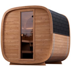 Sauna fińska zewnętrzna Leil® Saunas Dice Solo 5-osobowa