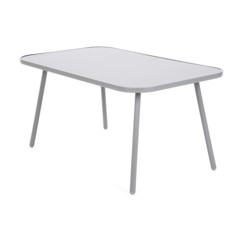 Stół ogrodowy metalowy Casablanca Silver / Grey