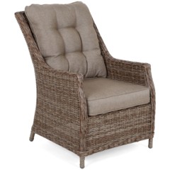 Fotel technorattanowy Alicante Ginger / Brown Melange