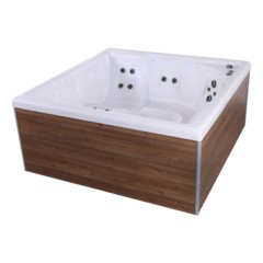 Wanna ogrodowa z hydromasażem Hanscraft Oka Plug & Play Wave 2