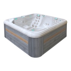 Wanna ogrodowa z hydromasażem Aquess Reflect 4202 7-osobowa