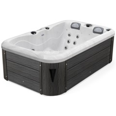 Wanna ogrodowa z hydromasażem Aquess Zenya 1201 3-osobowa