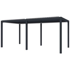 Pergola ogrodowa elektryczna Schatler Nova Lux Alu 8x4 m z oświetleniem LED