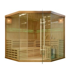 Sauna fińska narożna EA5 z piecem