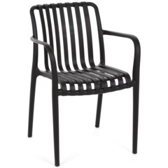 Krzesło ogrodowe Lomi Black