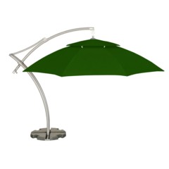 Parasol ogrodowy Ibiza 420 cm zielony