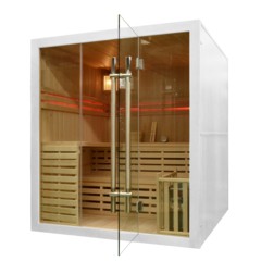 Sauna fińska EA4 White z piecem
