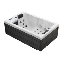 Wanna ogrodowa z hydromasażem Aquess Ellora 1201 2-osobowa