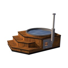 Balia ogrodowa Hobbit Lux Hot Tub 313 x 210 cm
