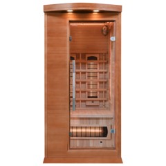 Sauna infrared Nordum Classic 1-osobowa WiFi brązowa