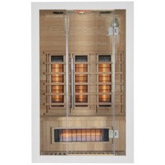 Sauna infrared EA2R White z koloroterapią