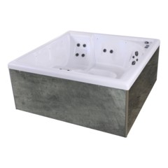 Wanna ogrodowa z hydromasażem Hanscraft Oka Plug & Play Wave 2