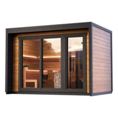 Sauna fińska zewnętrzna Leil® Saunas Patio M 5-osobowa