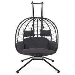 Fotel wiszący 2-osobowy Lugo Grey / Grey 