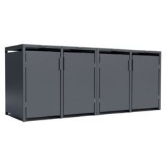Zabudowa kosza śmietnikowego TOP BOX Basic 4 x 120 l