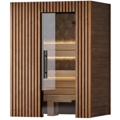 Sauna fińska Leil® Saunas Como 2-osobowa