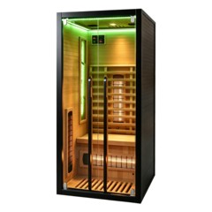 Sauna infrared Nordum Solea X 1-osobowa czarna