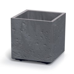 Donica ogrodowa Sierra Square Beton Effect Marengo 13 l