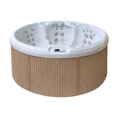 Wanna ogrodowa z hydromasażem Aquess Recharge 3101 7-osobowa Sterling White / OAK