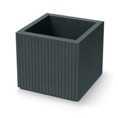 Donica ogrodowa Coro Square Graphite 24 l