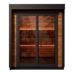 Sauna fińska zewnętrzna Leil® Saunas Patio XXS 3-osobowa
