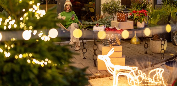 Jak udekorować ogród na święta Bożego Narodzenia?