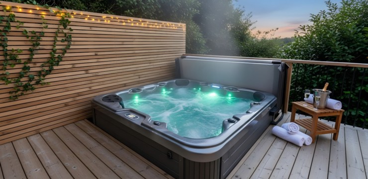 Przyłącze elektryczne wanny SPA w ogrodzie – poradnik montażu