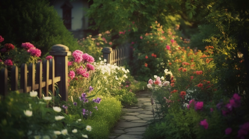 Ogród angielski – jak stworzyć go wokół Twojego domu? Przeczytaj!