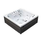 Wanna ogrodowa z hydromasażem Aquess Lunari 3101 3-osobowa