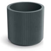 Donica ogrodowa Coro Round Graphite 34 l