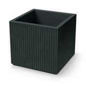 Donica ogrodowa Coro Square Charcoal 47 l