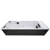 Basen ogrodowy z przeciwprądem i hydromasażem Hanscraft Freya 650 x 230 cm