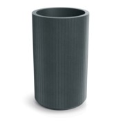 Donica ogrodowa Coro Round High Graphite 34 l