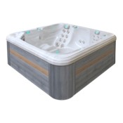 Wanna ogrodowa z hydromasażem Aquess Reflect 4202 7-osobowa