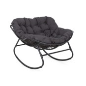 Fotel bujany Bari Grey / Grey Melange