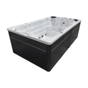 Basen ogrodowy z przeciwprądem i hydromasażem Hanscraft Thor 400 x 228 cm
