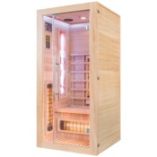 Sauna infrared Nordum Solea 1-osobowa naturalna