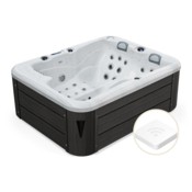 Wanna ogrodowa z hydromasażem Aquess Zenya 2201 3-osobowa + Moduł zdalnego sterowania do wanny ogrodowej Aquess