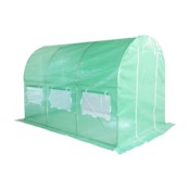Tunel foliowy 2x3 m wzmocniony zielony